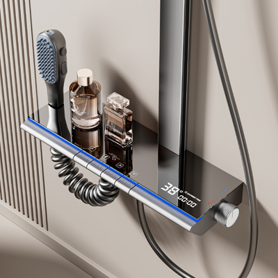 按键四功能豪华花洒套装 按键四功能豪华花洒套装